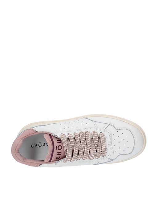 TWEENER trainers in leather GHOUD | TWLW LW06BIANCO-ROSA